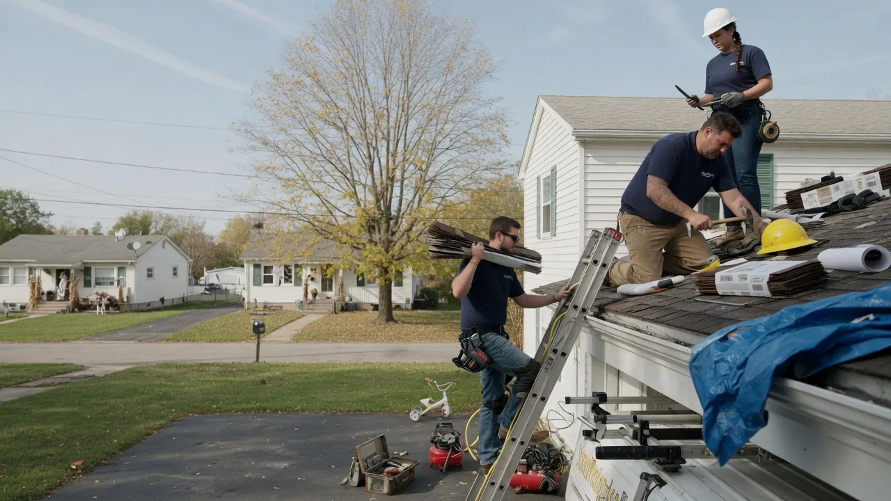Local Roofing Contractors in Gilman, IL near me